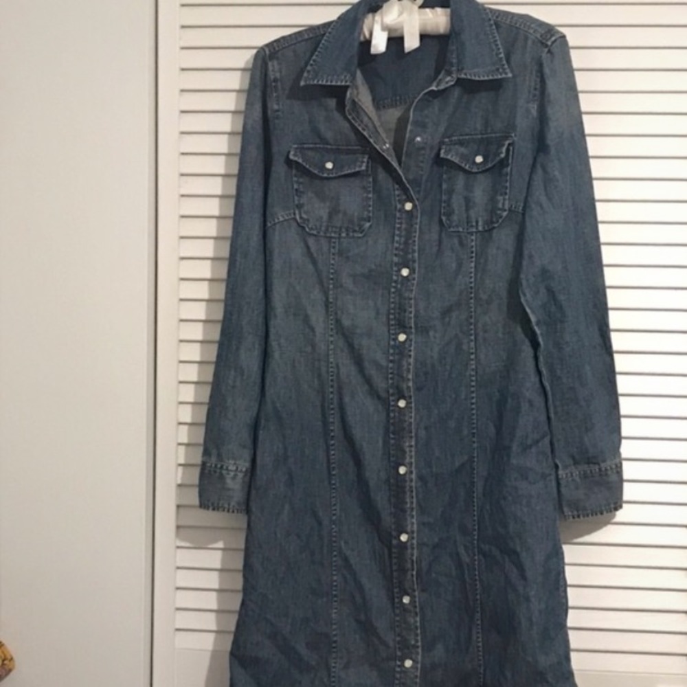 Gap Vintage Jean Denim Dress Size 8